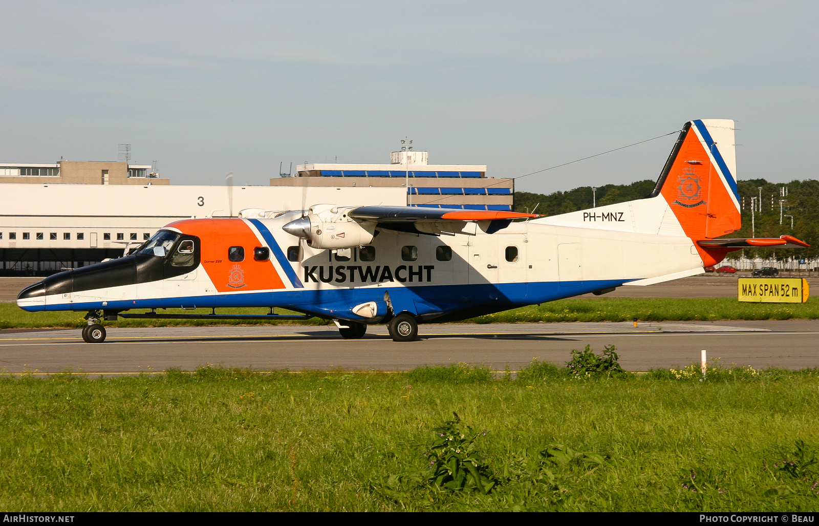 Aircraft Photo of PH-MNZ | Dornier 228-212 | Kustwacht - Netherlands Coastguard | AirHistory.net #387298