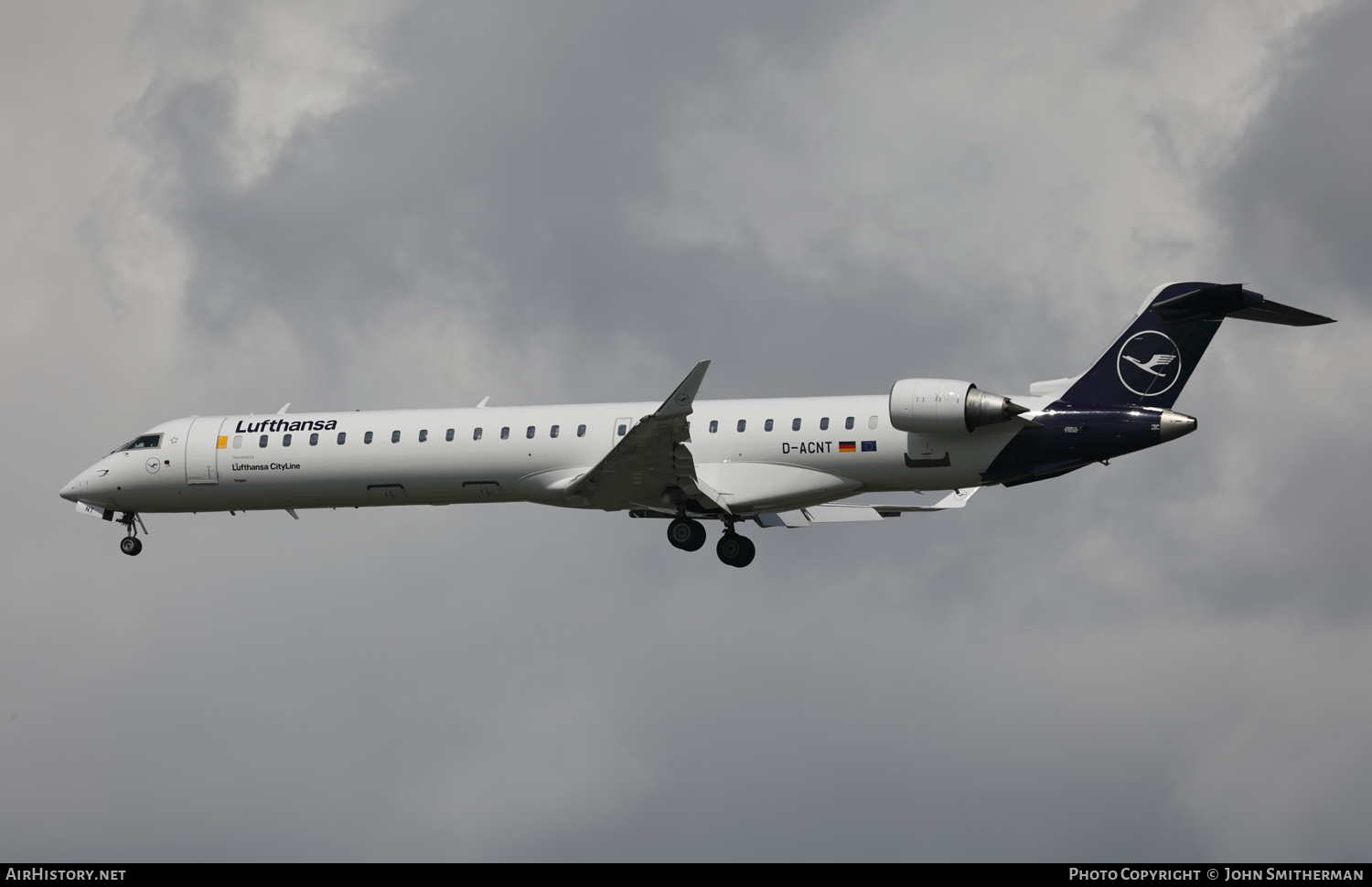 Aircraft Photo of D-ACNT | Bombardier CRJ-900ER NG (CL-600-2D24) | Lufthansa | AirHistory.net #387329