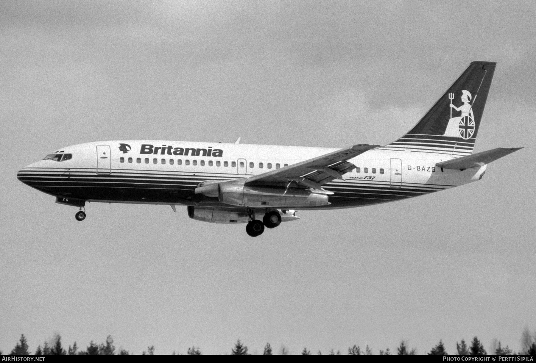 Aircraft Photo of G-BAZG | Boeing 737-204/Adv | Britannia Airways | AirHistory.net #387330