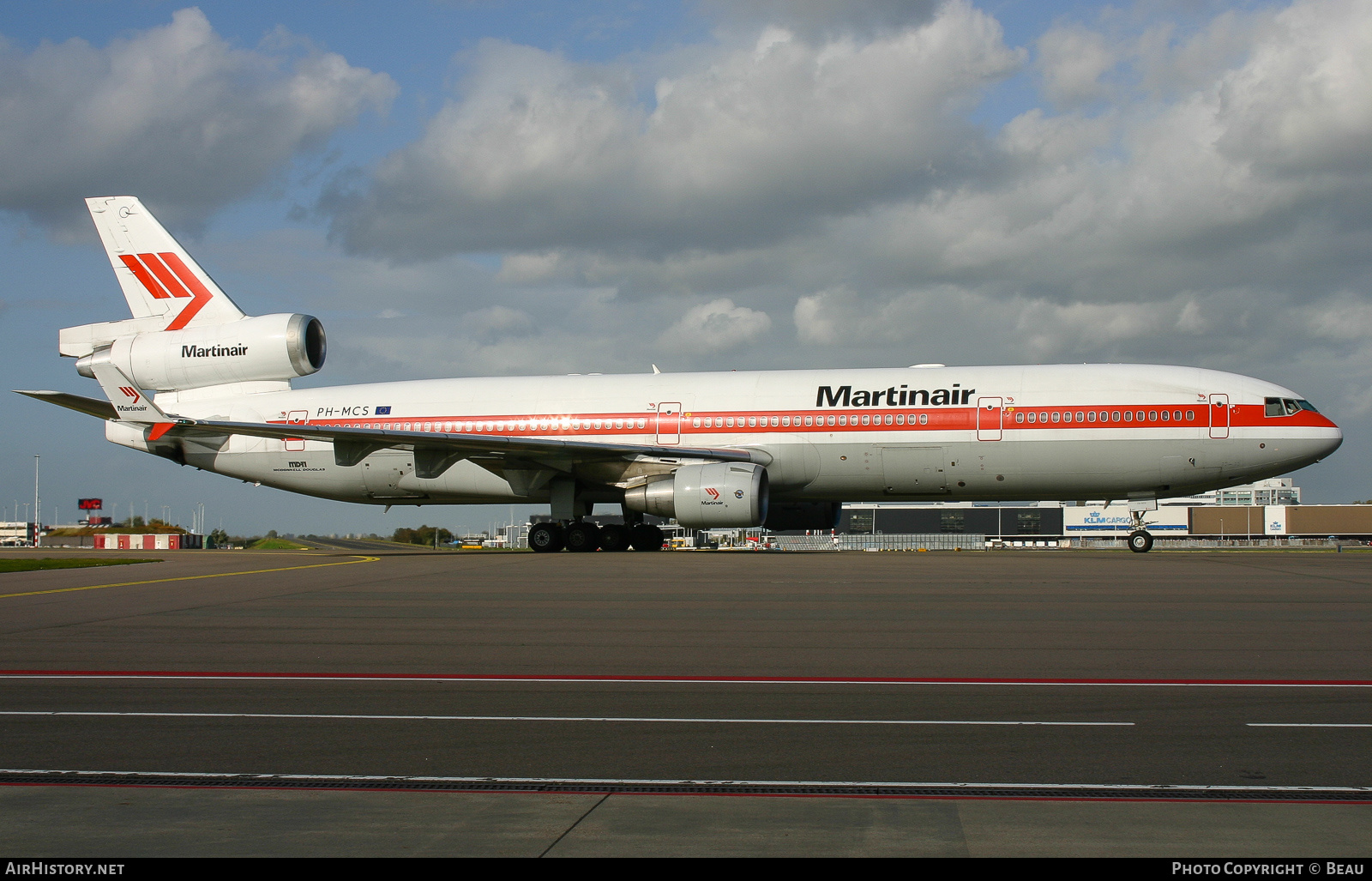 Aircraft Photo of PH-MCS | McDonnell Douglas MD-11CF | Martinair | AirHistory.net #387349