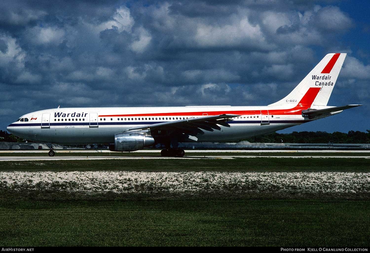 Aircraft Photo of C-GIZJ | Airbus A300B4-203 | Wardair Canada | AirHistory.net #387356