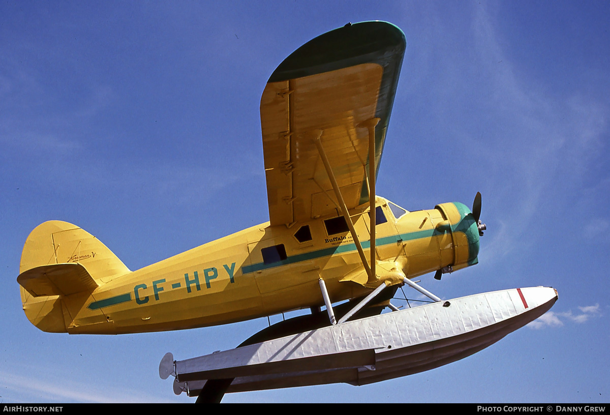 Aircraft Photo of CF-HPY | Noorduyn Norseman V | Buffalo Airways | AirHistory.net #387362
