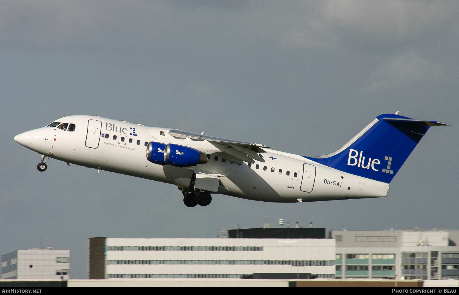 Aircraft Photo of OH-SAI | BAE Systems Avro 146-RJ85 | Blue1 | AirHistory.net #387380