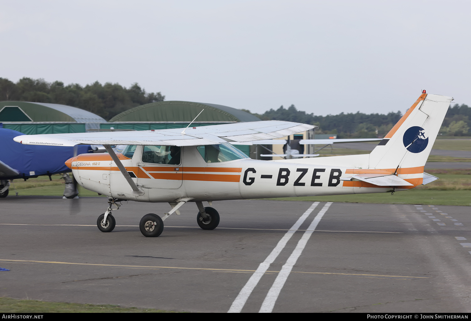 Aircraft Photo of G-BZEB | Cessna 152 | Blackbushe Aviation | AirHistory.net #387382
