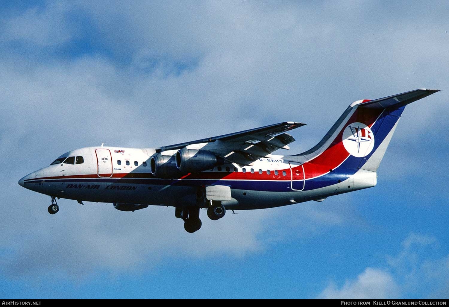 Aircraft Photo of G-BKHT | British Aerospace BAe-146-100 | Dan-Air London | AirHistory.net #387388