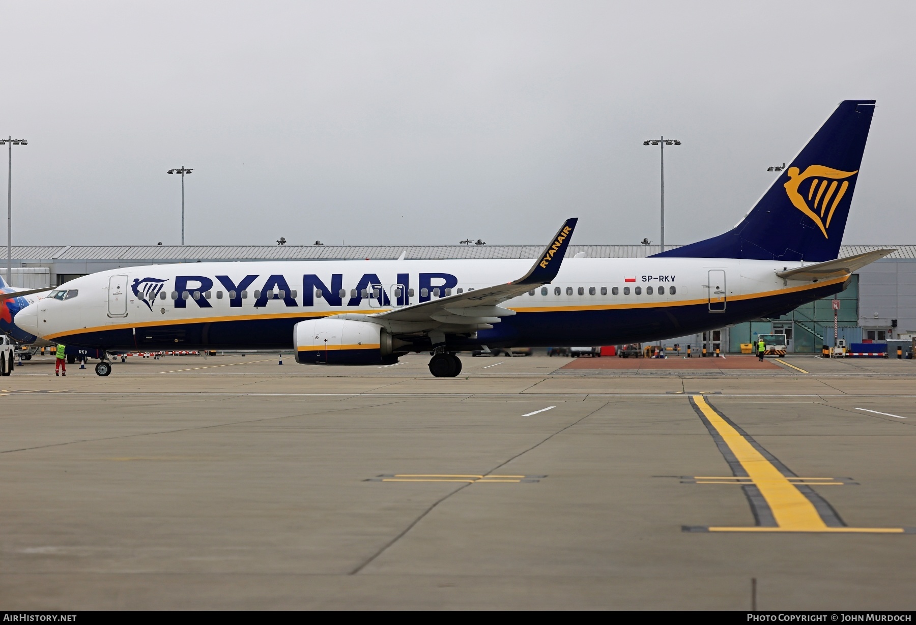 Aircraft Photo of SP-RKV | Boeing 737-800 | Ryanair | AirHistory.net #387390