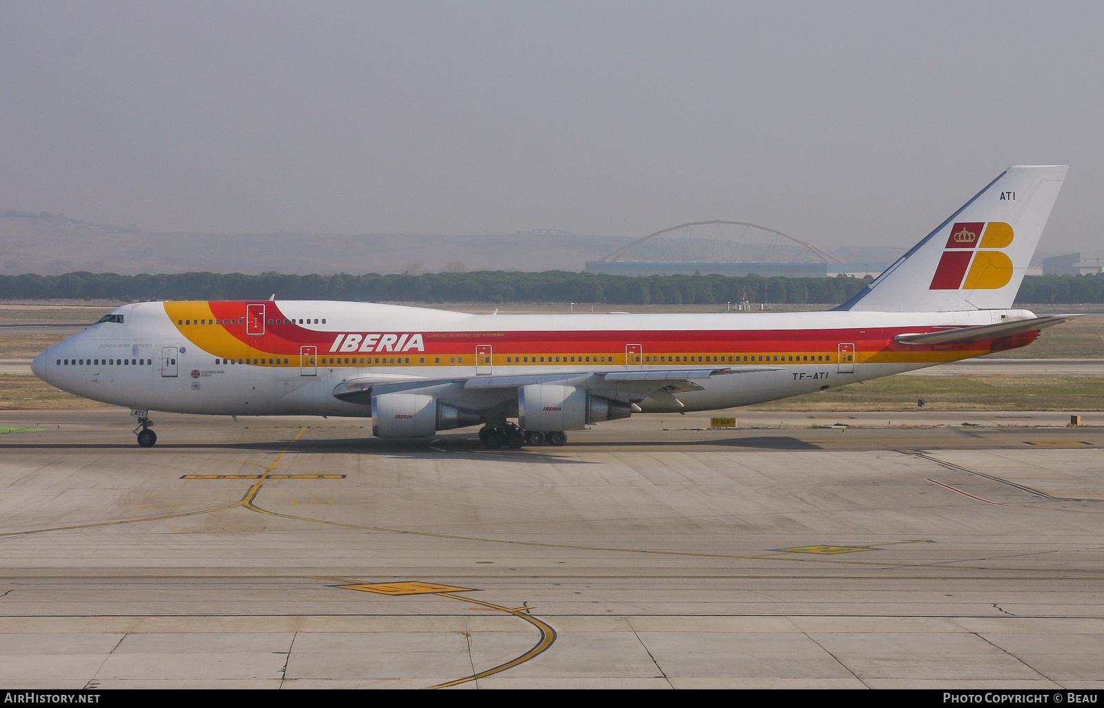Aircraft Photo of TF-ATI | Boeing 747-341 | Iberia | AirHistory.net #387401