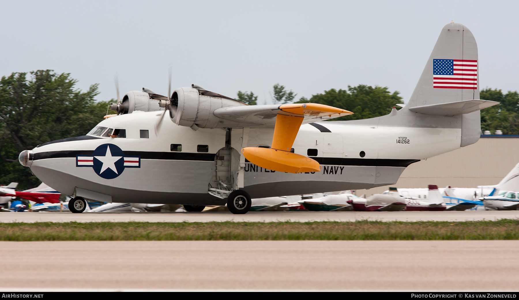 Aircraft Photo of N7025N / 141262 | Grumman HU-16C Albatross | USA - Navy | AirHistory.net #387403