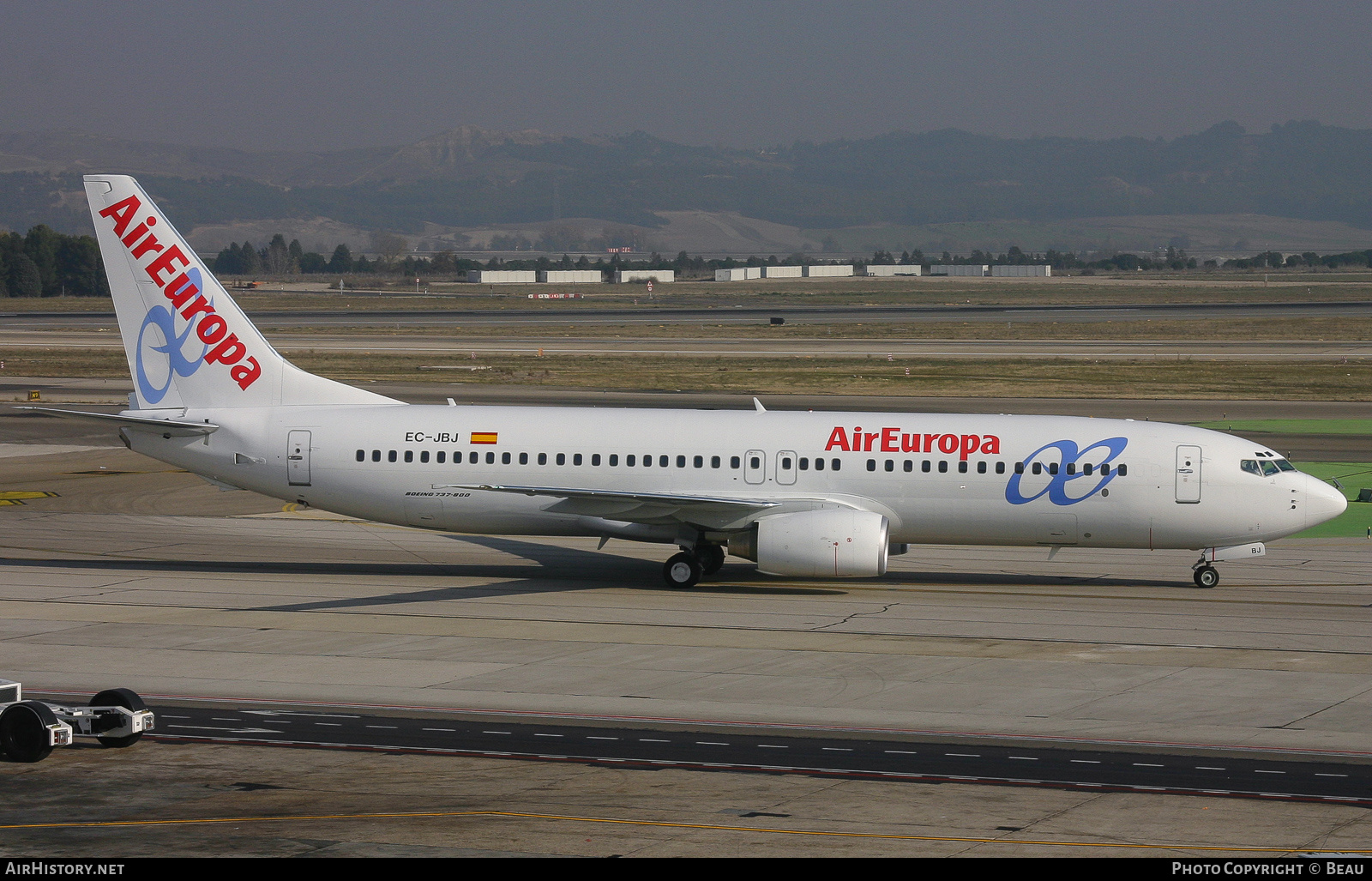 Aircraft Photo of EC-JBJ | Boeing 737-85P | Air Europa | AirHistory.net #387405