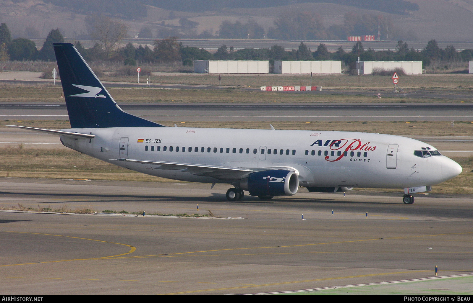 Aircraft Photo of EC-IZM | Boeing 737-33A | Air Plus Comet | AirHistory.net #387411