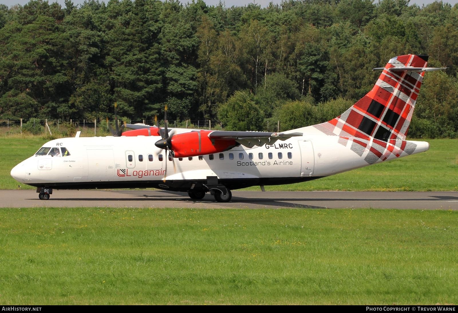 Aircraft Photo of G-LMRC | ATR ATR-42-500 | Loganair | AirHistory.net #387414