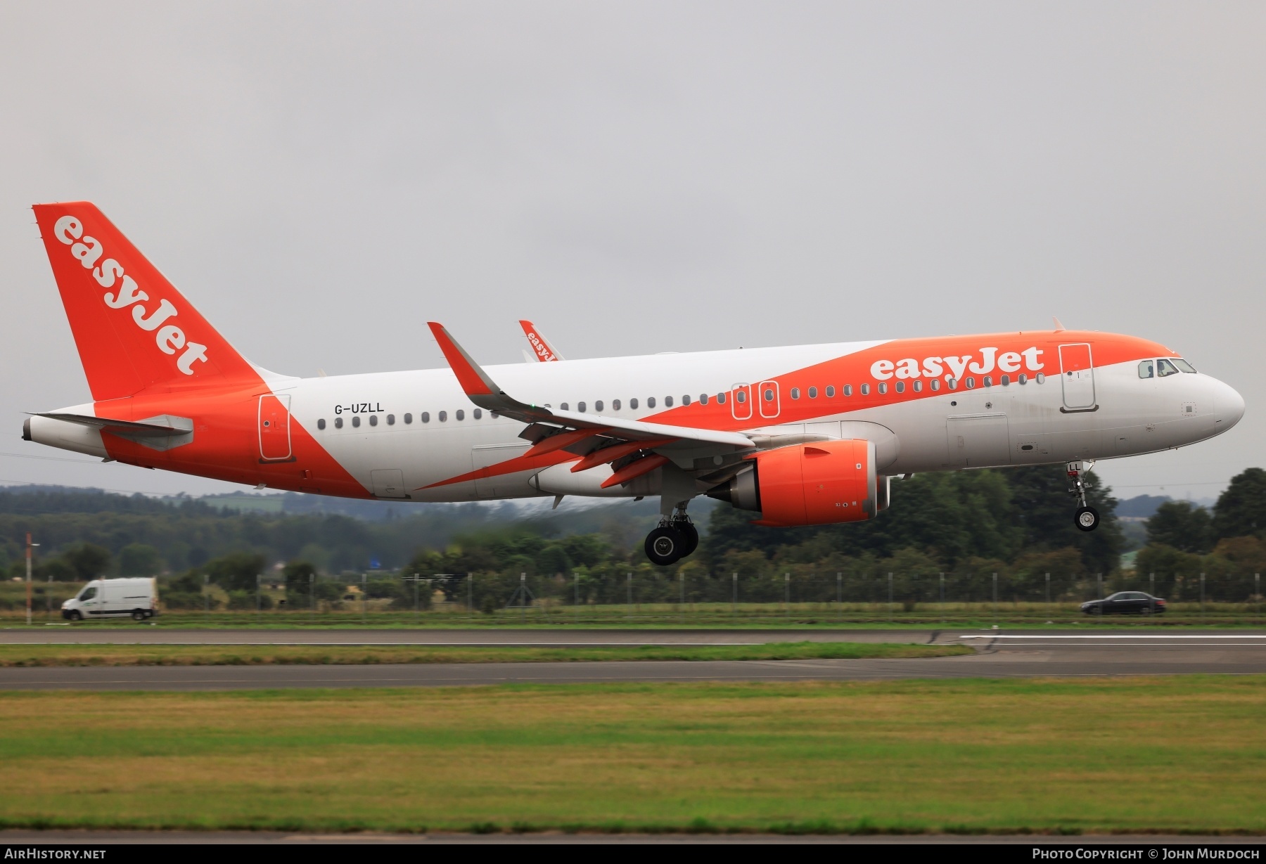 Aircraft Photo of G-UZLL | Airbus A320-251N | EasyJet | AirHistory.net #387433