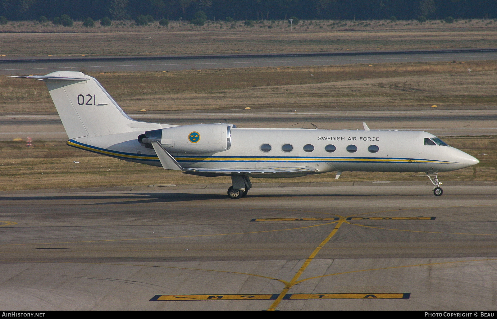 Aircraft Photo of 102001 | Gulfstream Aerospace Tp102A Gulfstream IV | Sweden - Air Force | AirHistory.net #387449