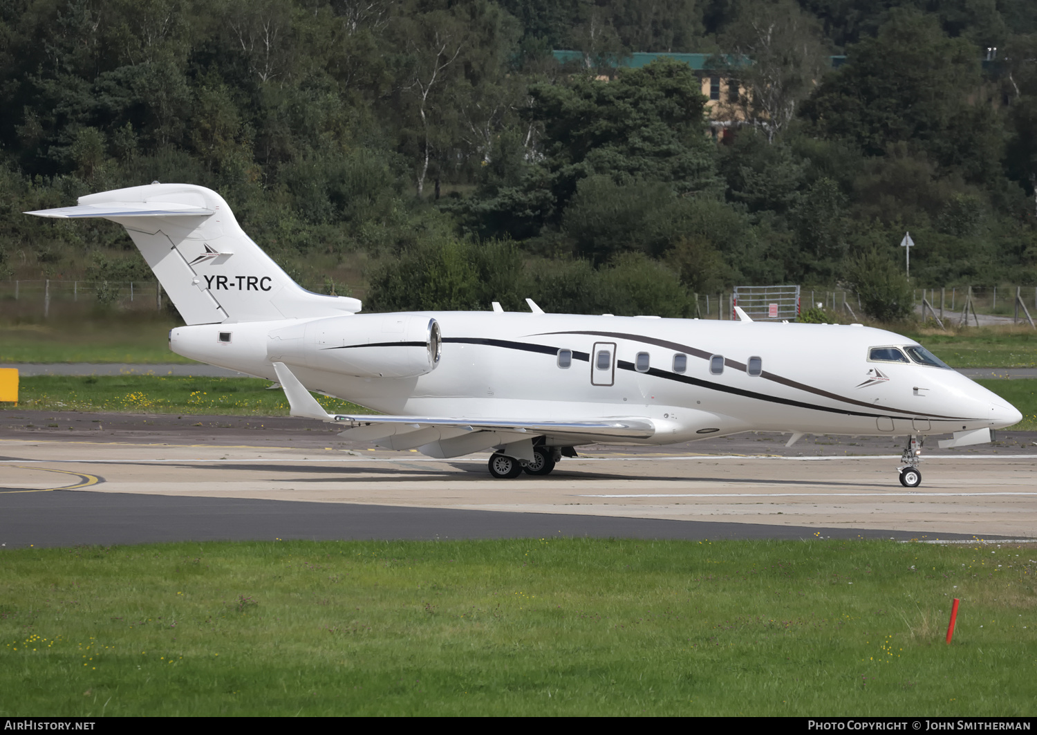 Aircraft Photo of YR-TRC | Bombardier Challenger 300 (BD-100-1A10) | Toyo Aviation | AirHistory.net #387450