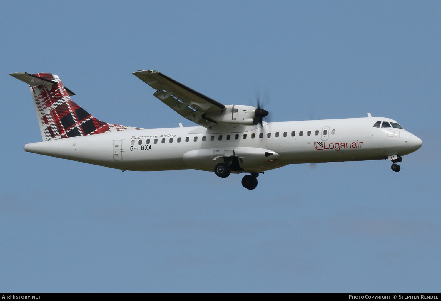 Aircraft Photo of G-FBXA | ATR ATR-72-600 (ATR-72-212A) | Loganair | AirHistory.net #387456