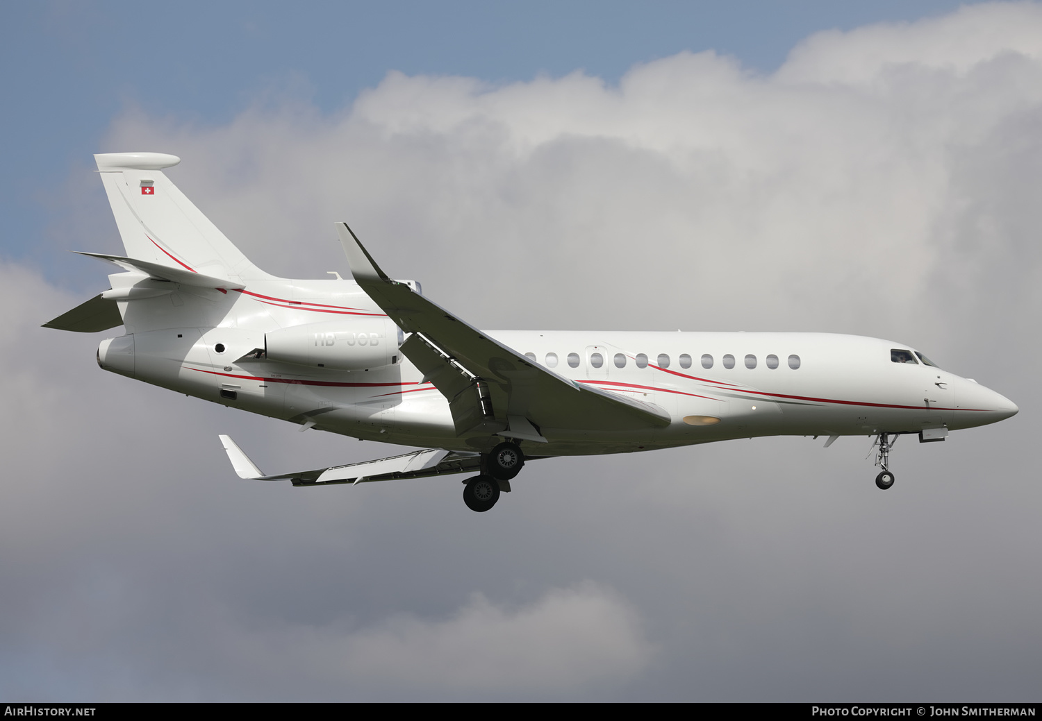 Aircraft Photo of HB-JOB | Dassault Falcon 7X | AirHistory.net #387457