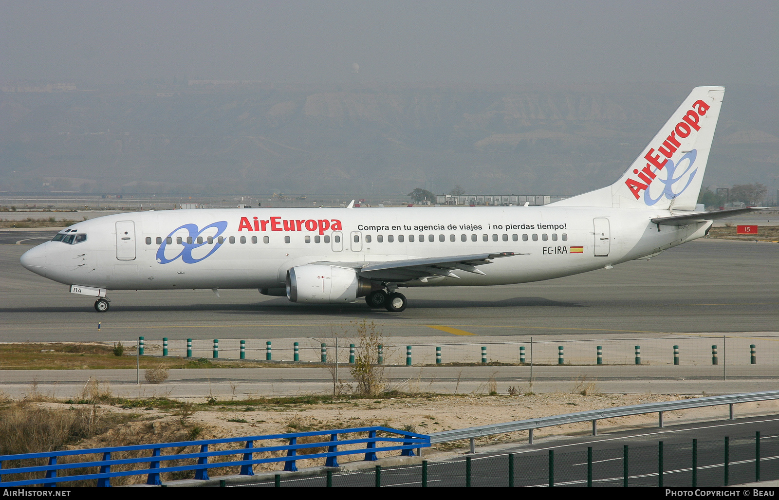 Aircraft Photo of EC-IRA | Boeing 737-4Y0 | Air Europa | AirHistory.net #387466