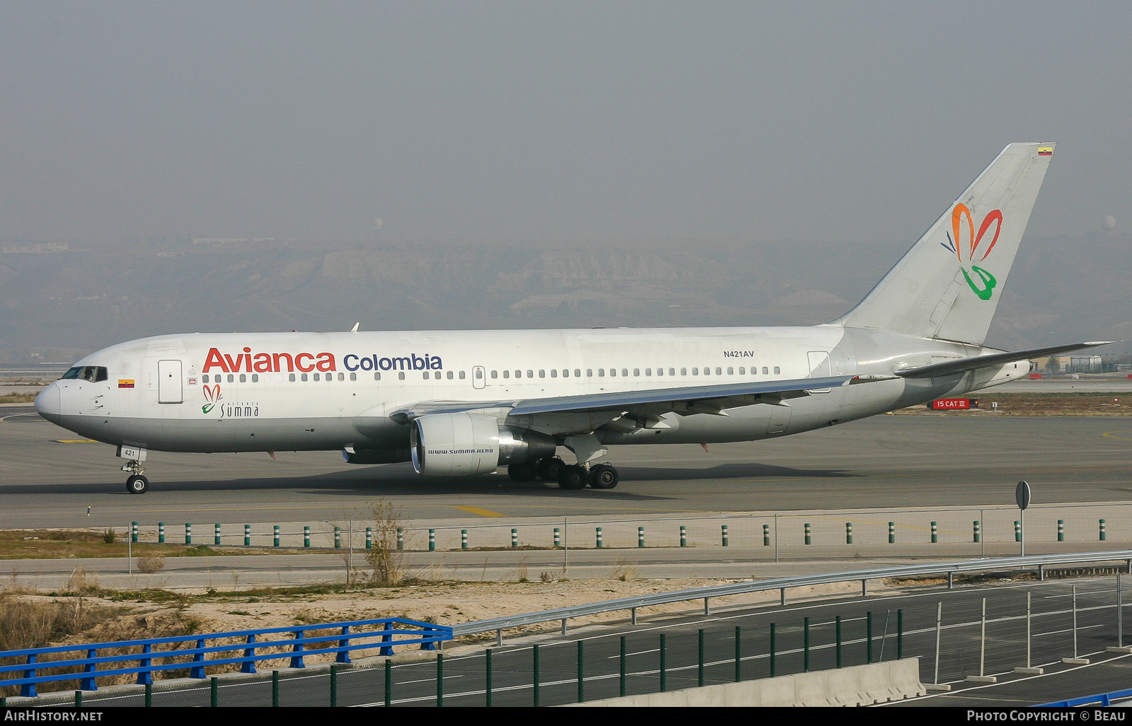 Aircraft Photo of N421AV | Boeing 767-2B1/ER | Avianca | AirHistory.net #387468