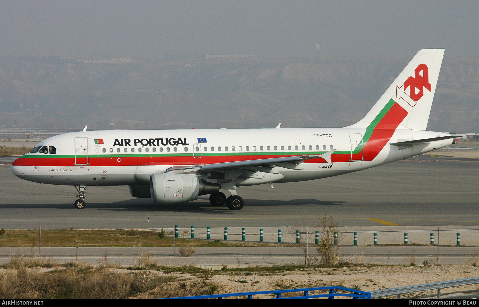 Aircraft Photo of CS-TTO | Airbus A319-111 | TAP Air Portugal | AirHistory.net #387469