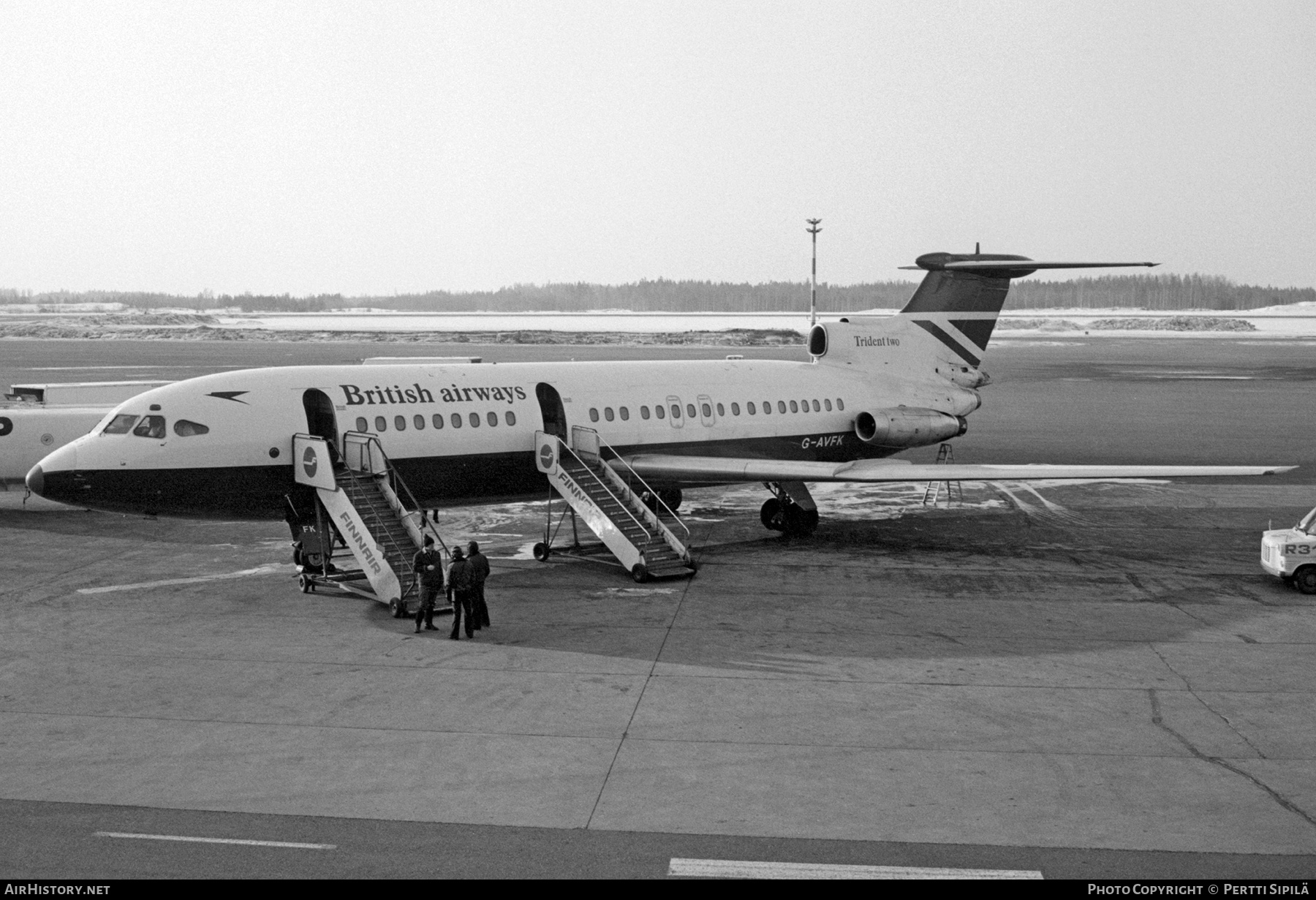 Aircraft Photo of G-AVFK | Hawker Siddeley HS-121 Trident 2E | British Airways | AirHistory.net #387470