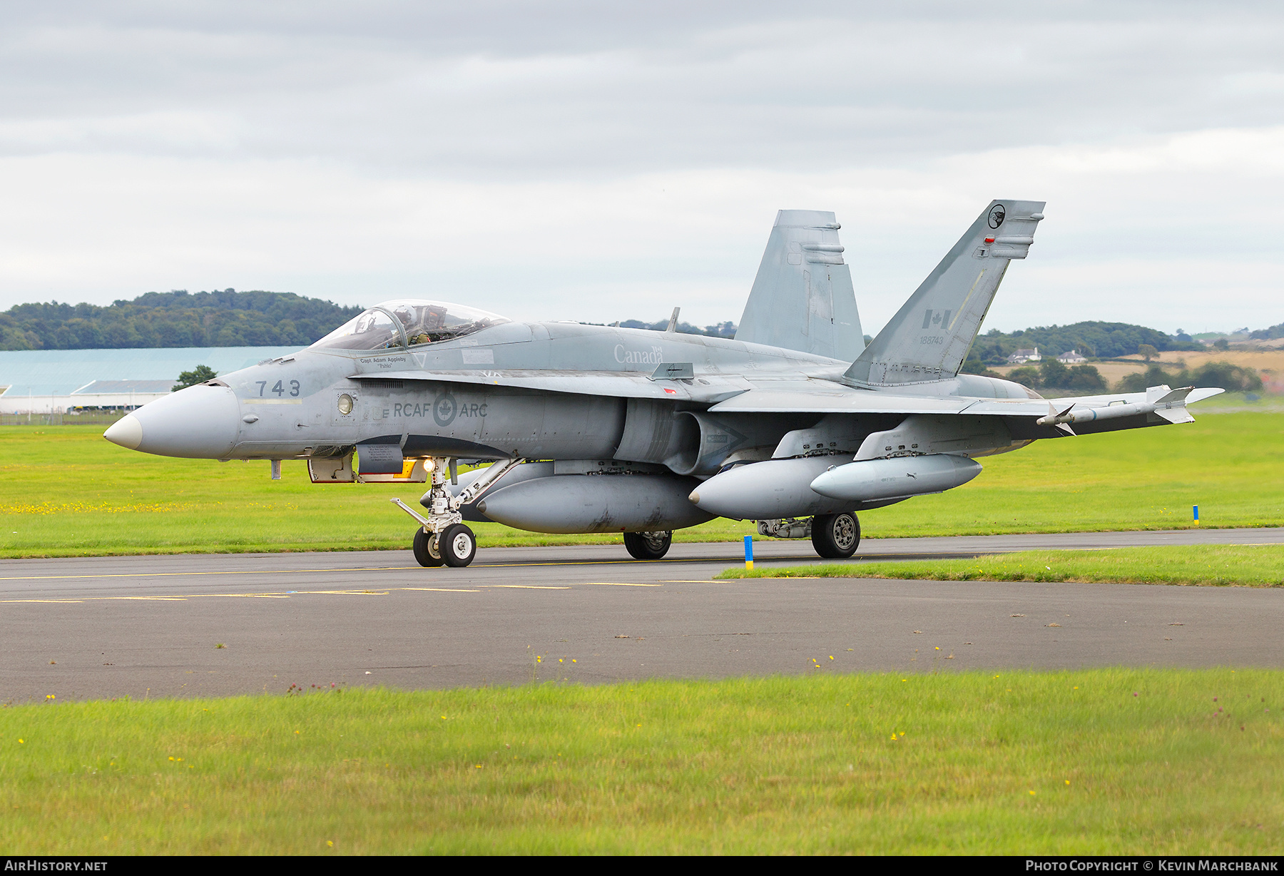 Aircraft Photo of 188743 | McDonnell Douglas CF-188 Hornet | Canada - Air Force | AirHistory.net #387474