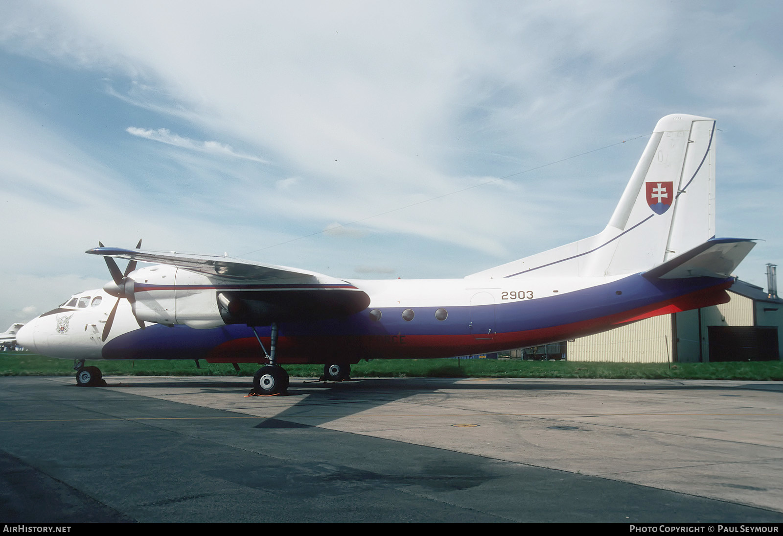 Aircraft Photo of 2903 | Antonov An-24V | Slovakia - Air Force | AirHistory.net #387477