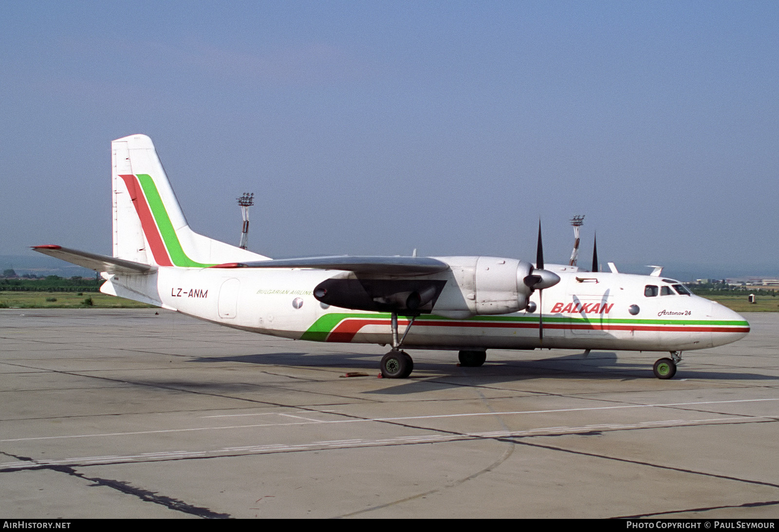 Aircraft Photo of LZ-ANM | Antonov An-24V | Balkan - Bulgarian Airlines | AirHistory.net #387483