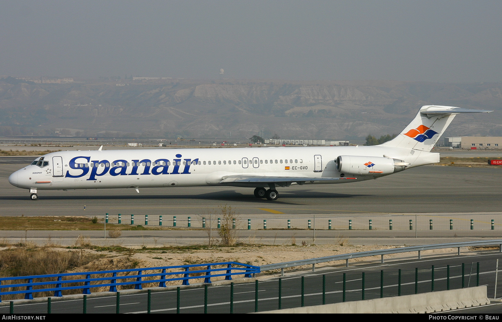 Aircraft Photo of EC-GVO | McDonnell Douglas MD-83 (DC-9-83) | Spanair | AirHistory.net #387485