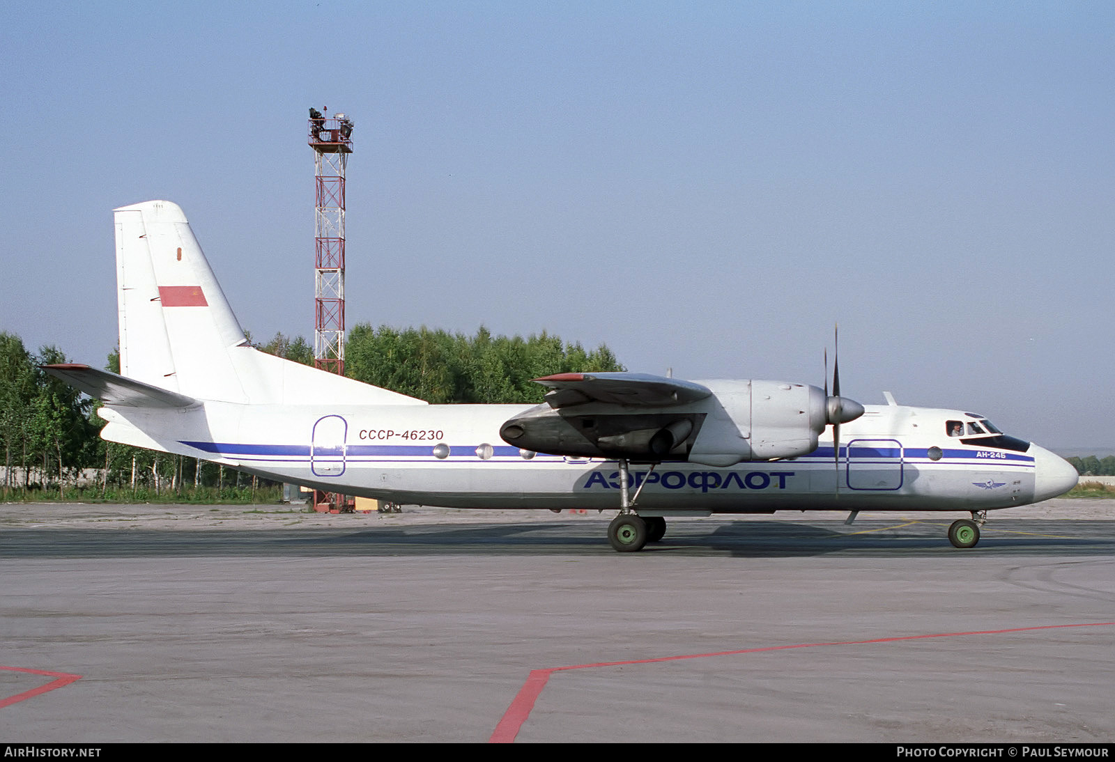 Aircraft Photo of CCCP-46230 | Antonov An-24B | Aeroflot | AirHistory.net #387504