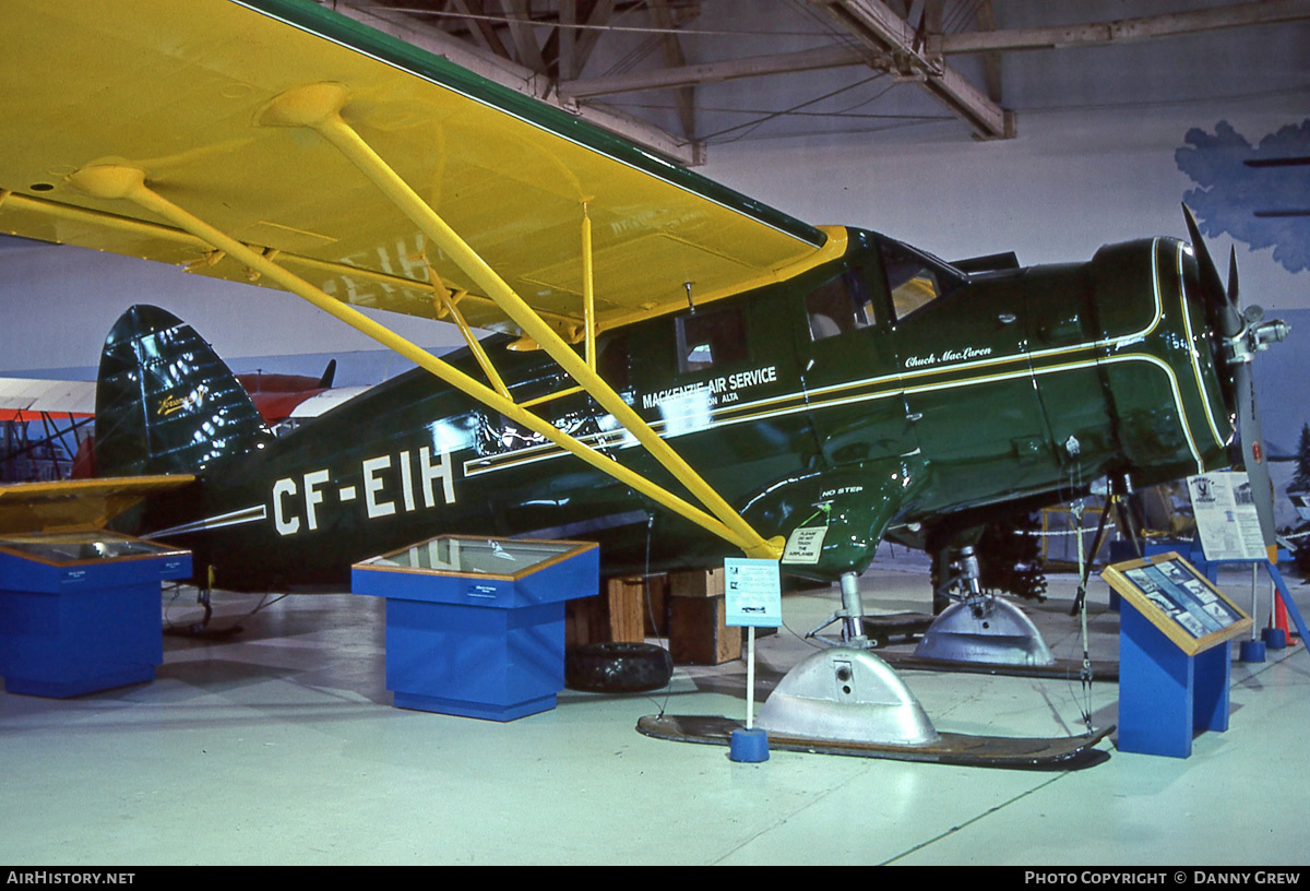 Aircraft Photo of CF-EIH | Noorduyn Norseman IV | Mackenzie Air Service | AirHistory.net #387507