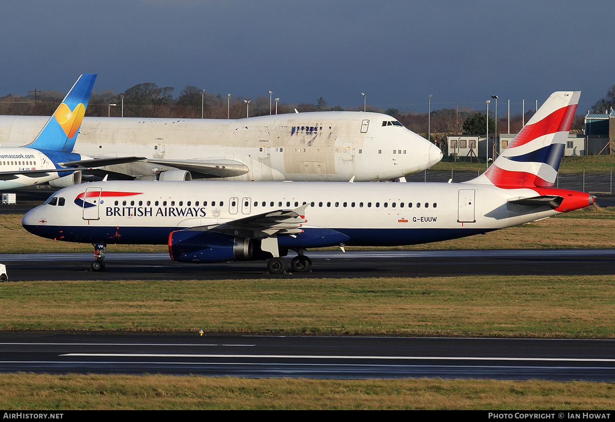 Aircraft Photo of G-EUUW | Airbus A320-232 | British Airways | AirHistory.net #387516