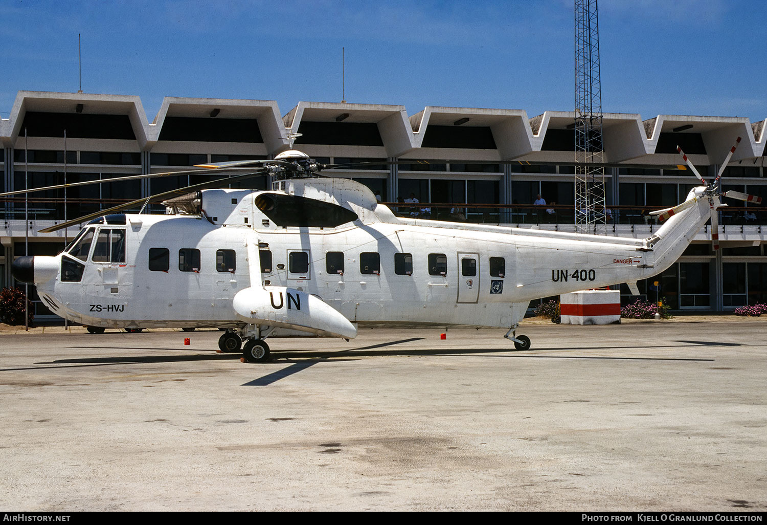 Aircraft Photo of ZS-HVJ | Sikorsky S-61N | United Nations | AirHistory.net #387525