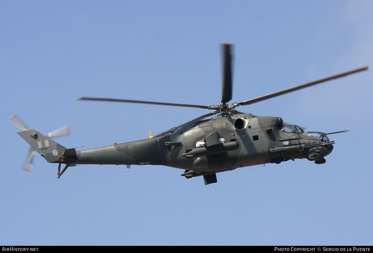 Aircraft Photo of 696 | Mil Mi-35P | Peru - Air Force | AirHistory.net #387554