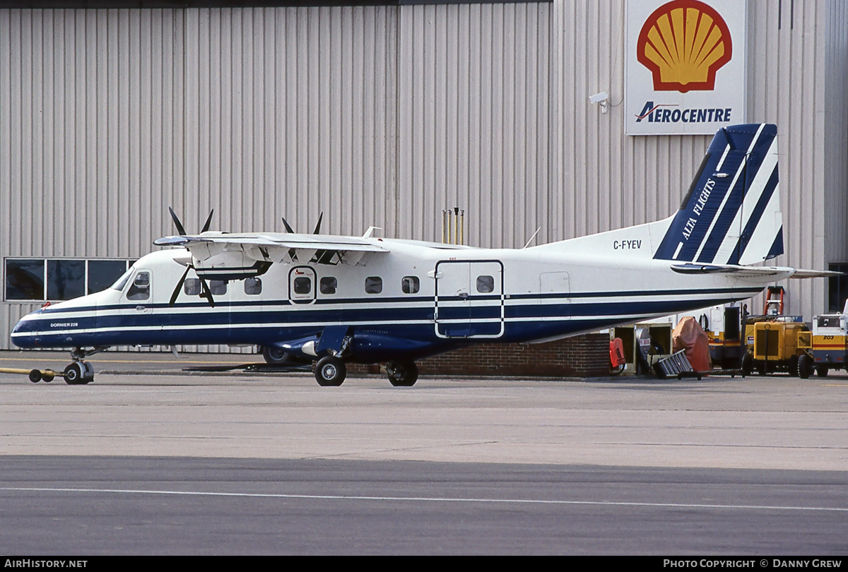 Aircraft Photo of C-FYEV | Dornier 228-202 | Alta Flights Charters | AirHistory.net #387556