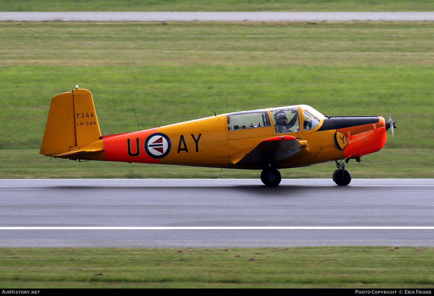 Aircraft Photo of LN-SAO / 7344 | Saab 91B-2 Safir | Norway - Air Force | AirHistory.net #387566