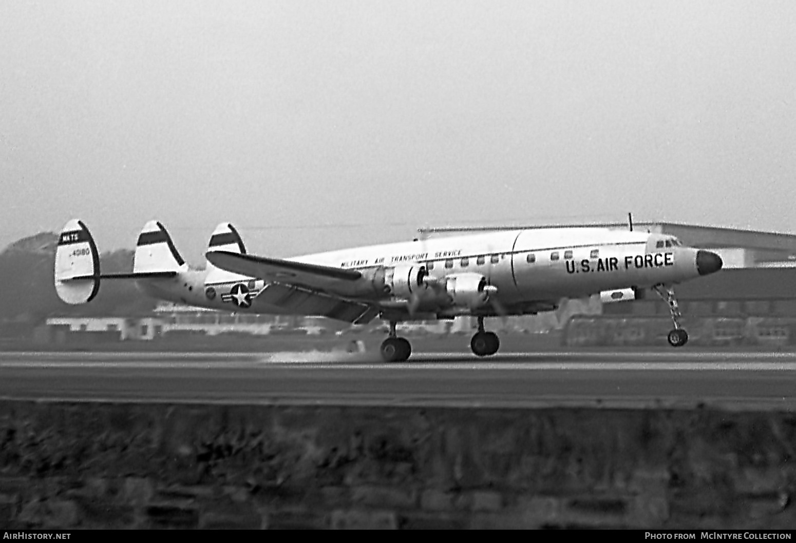 Aircraft Photo of 54-180 / 40180 | Lockheed C-121C Super Constellation | USA - Air Force | AirHistory.net #387599
