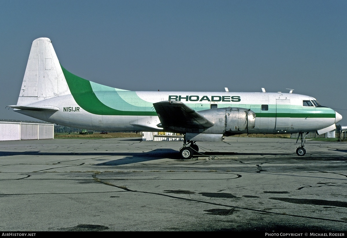 Aircraft Photo of N151JR | Convair VT-29D | Rhoades Aviation | AirHistory.net #387615