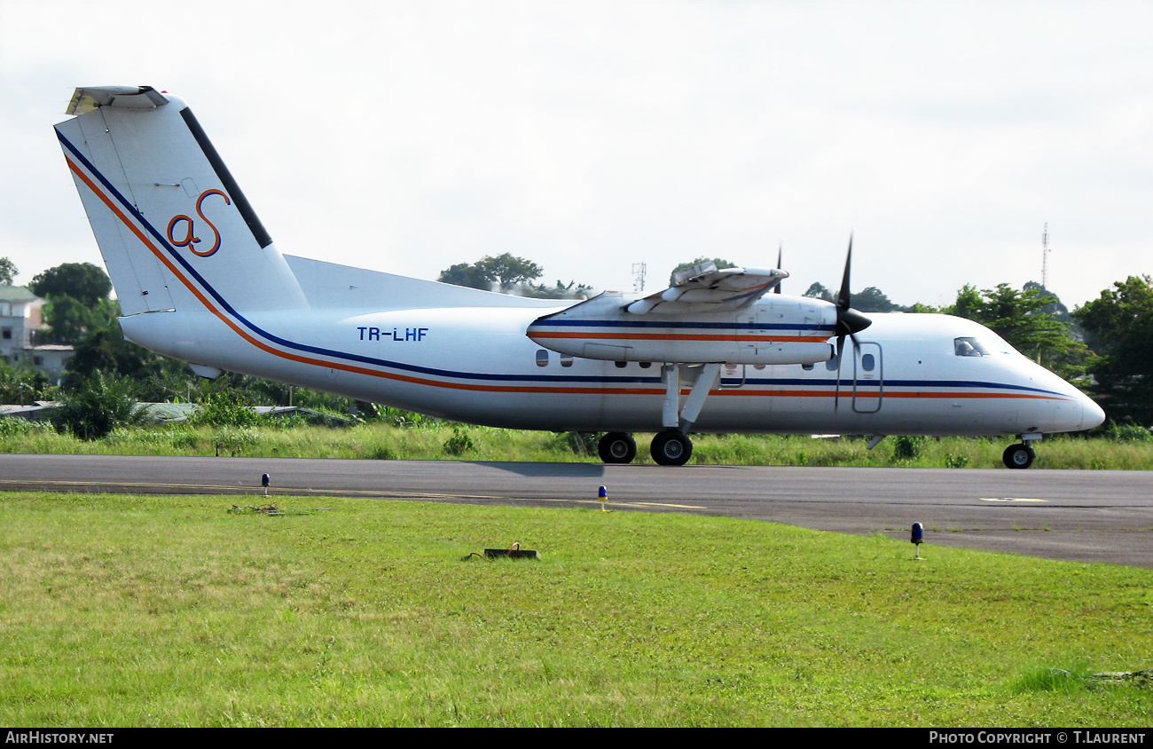 Aircraft Photo of TR-LHF | De Havilland Canada DHC-8-102 Dash 8 | Air Service Gabon | AirHistory.net #387619