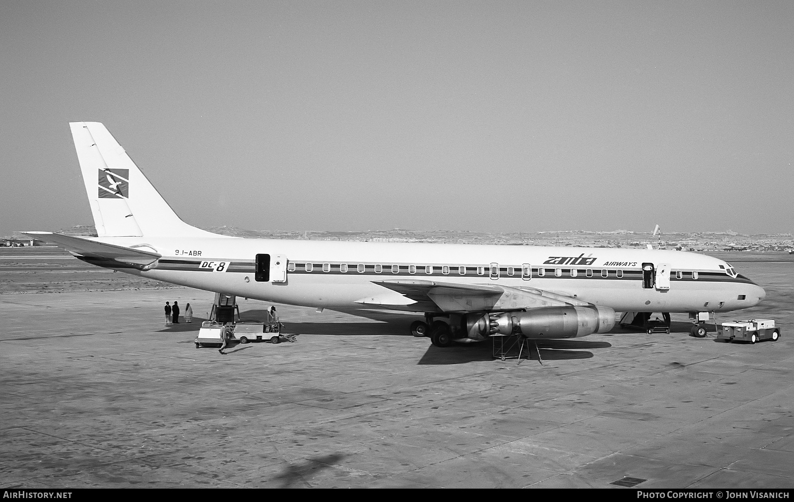 Aircraft Photo of 9J-ABR | Douglas DC-8-43 | Zambia Airways | AirHistory.net #387634