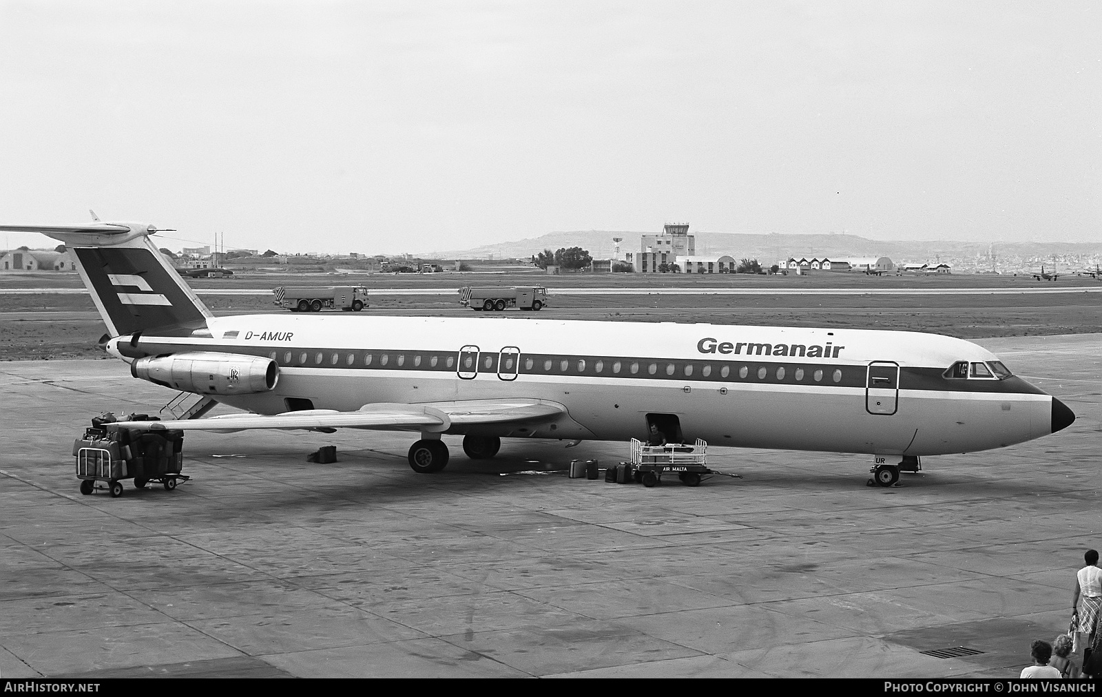 Aircraft Photo of D-AMUR | BAC 111-524FF One-Eleven | Germanair | AirHistory.net #387638