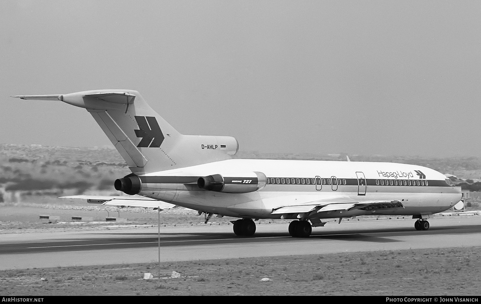 Aircraft Photo of D-AHLP | Boeing 727-14 | Hapag-Lloyd | AirHistory.net #387639