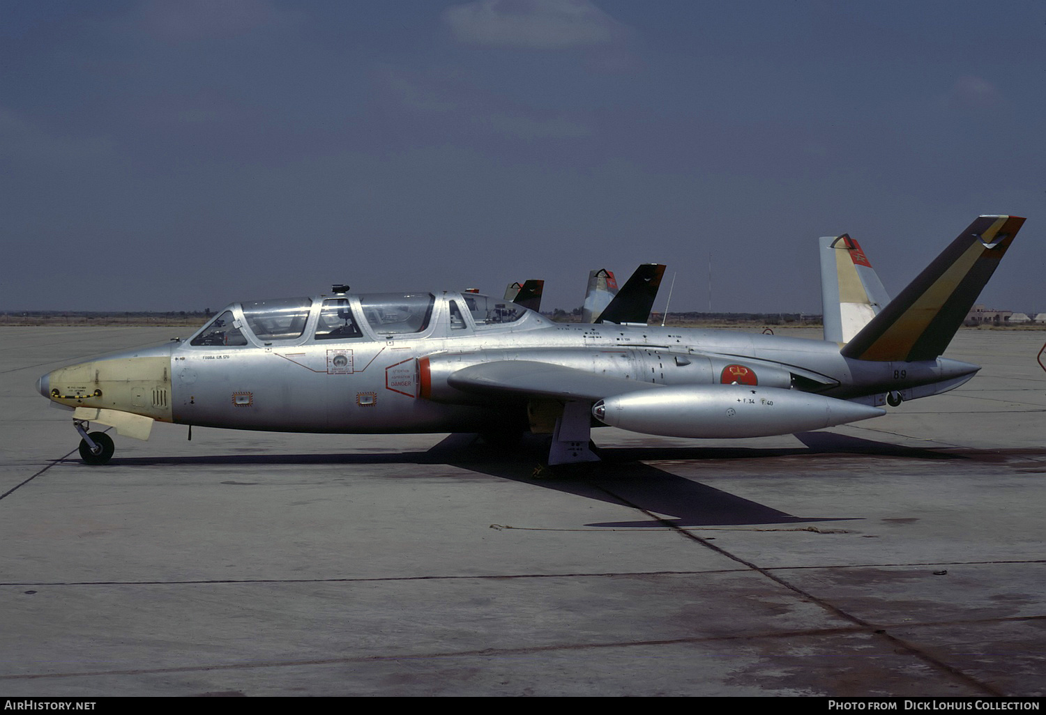 Aircraft Photo of 89 | Fouga CM-170 Magister | Morocco - Air Force | AirHistory.net #387653