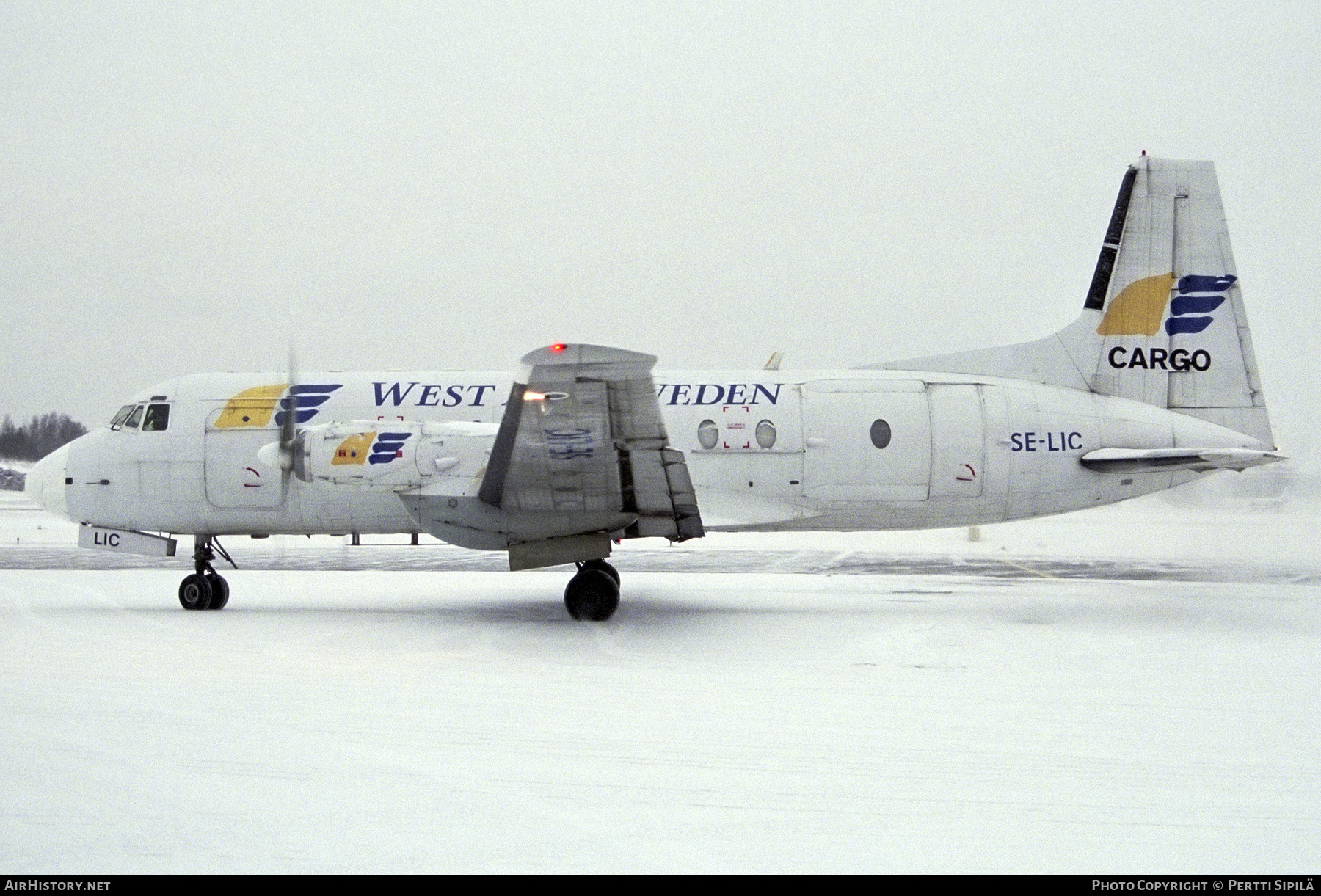 Aircraft Photo of SE-LIC | British Aerospace BAe-748 Srs2B/399LFD | West Air Sweden | AirHistory.net #387660