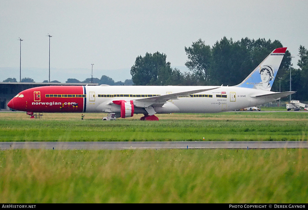 Aircraft Photo of G-CKWE | Boeing 787-9 Dreamliner | Norwegian | AirHistory.net #387664
