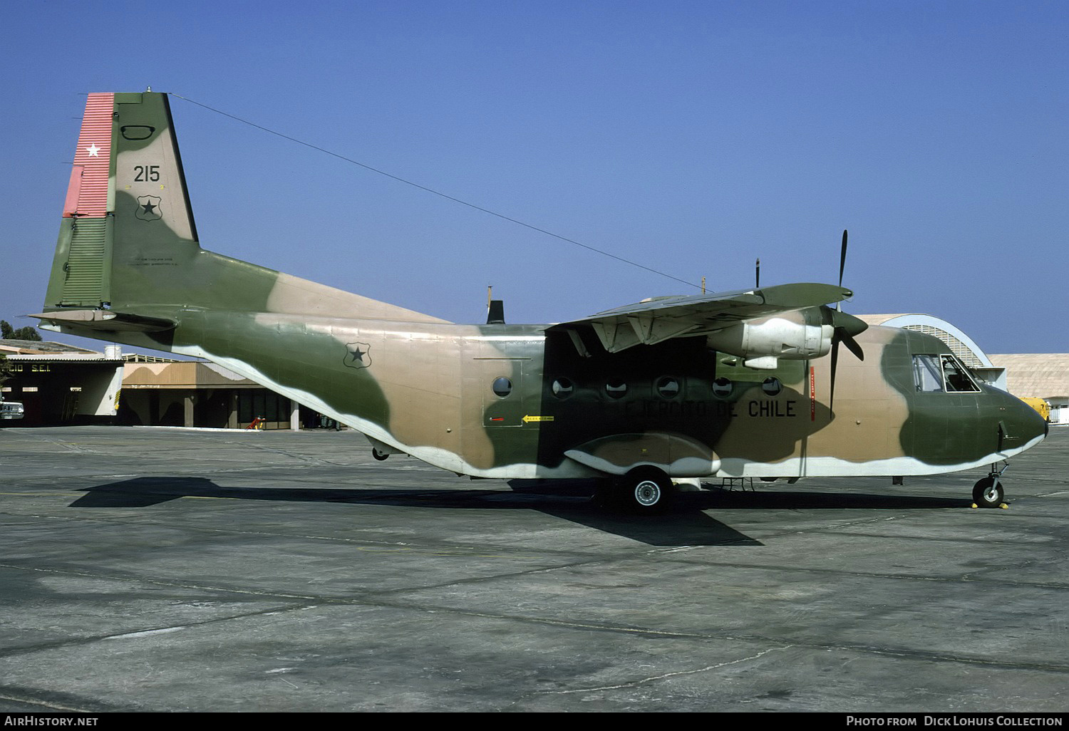 Aircraft Photo of E-215 / 215 | CASA C-212M-100 Aviocar | Chile - Army | AirHistory.net #387674