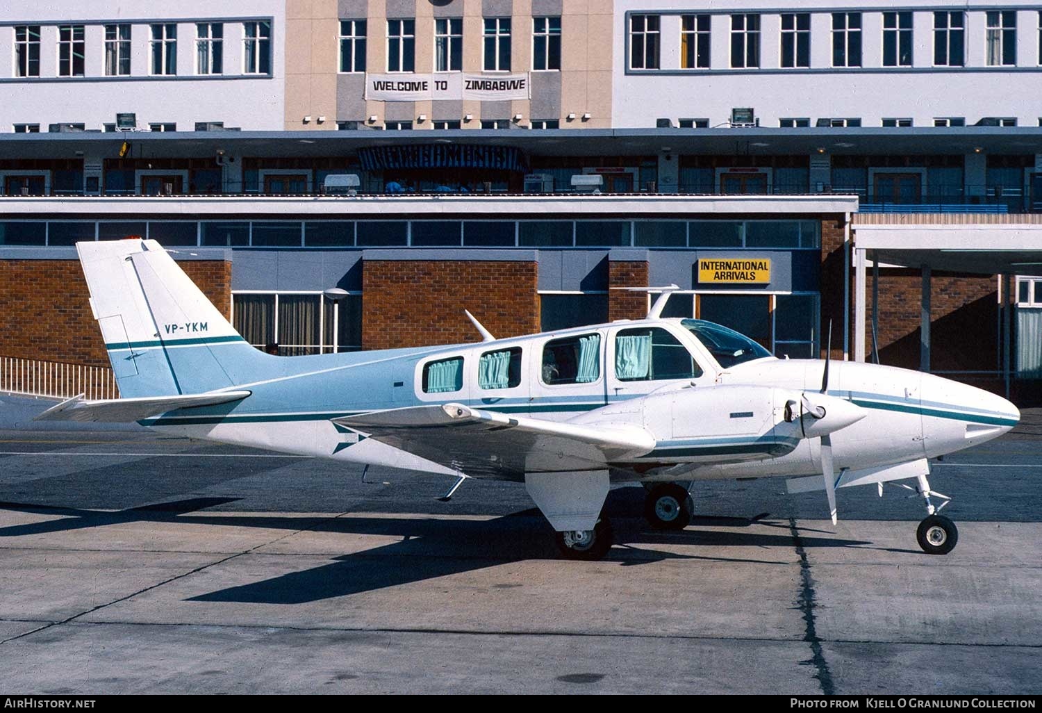 Aircraft Photo of VP-YKM | Beech 58 Baron | United Air Charters - UAC | AirHistory.net #387689