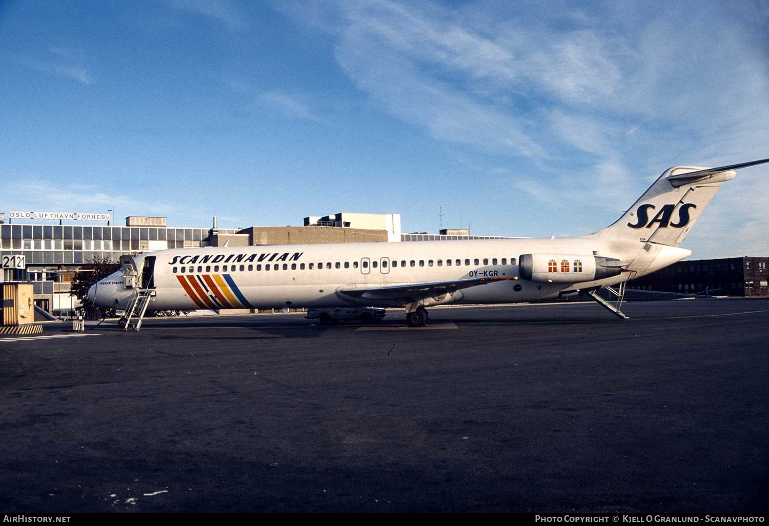 Aircraft Photo of OY-KGR | McDonnell Douglas DC-9-41 | Scandinavian Airlines - SAS | AirHistory.net #387690