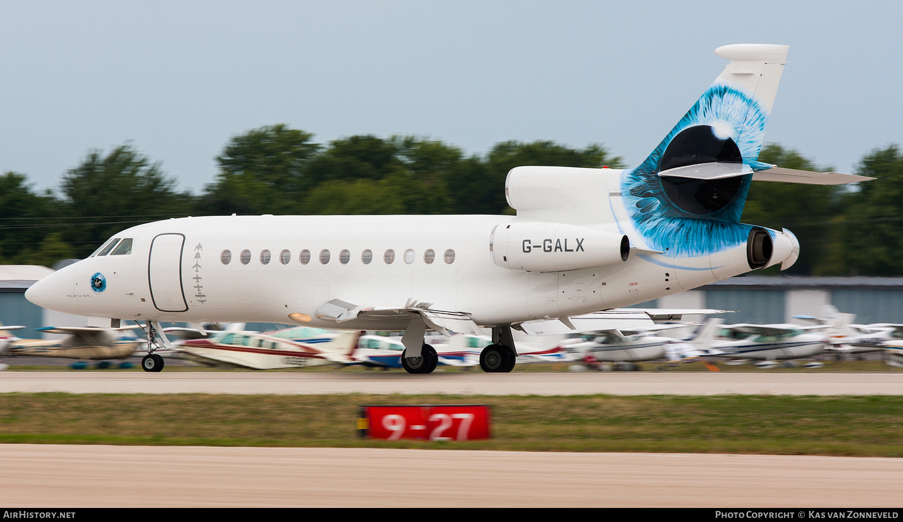 Aircraft Photo of G-GALX | Dassault Falcon 900EX | AirHistory.net #387703