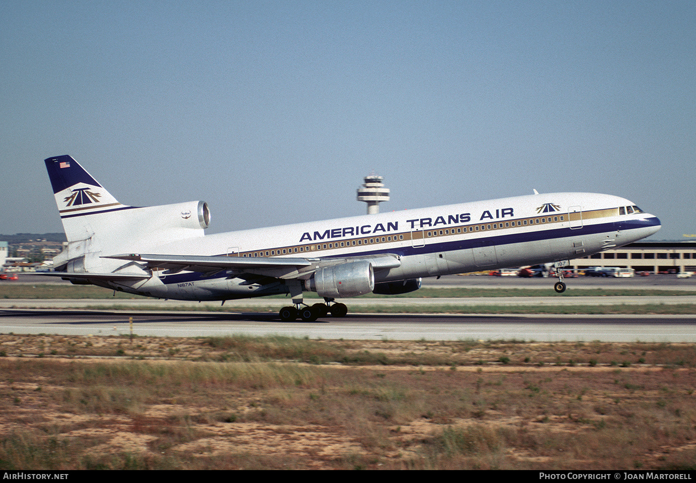 Aircraft Photo of N187AT | Lockheed L-1011-385-1 TriStar 50 | American Trans Air - ATA | AirHistory.net #387718