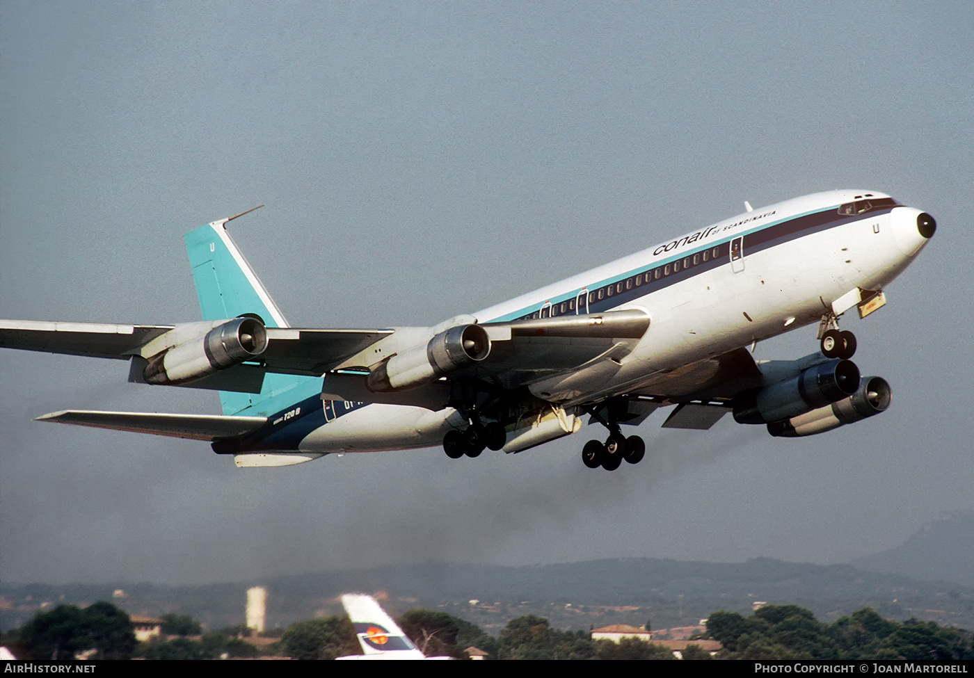 Aircraft Photo of OY-APU | Boeing 720-051B | Conair of Scandinavia | AirHistory.net #387719